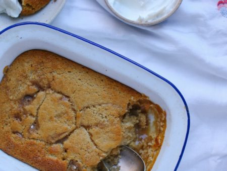 Butterscotch Self-Sauce Pudding