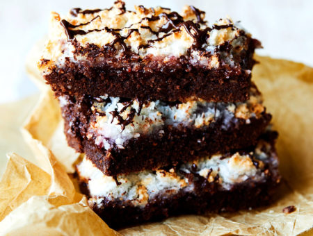 Lamington’s with Coconut Whip