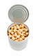 Canned chick peas/butter beans ¼ cup