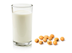 Soy milk made from whole soy beans