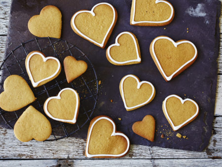 Gingerbread Cookies with Orange and Maple Delight