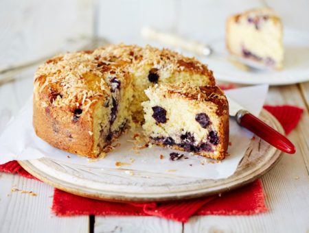 Blueberry Coconut Cake