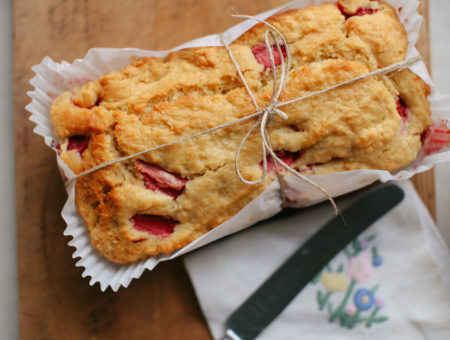 Strawberry Coconut Loaf