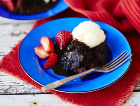 Self-Saucing Chocolate Pudding