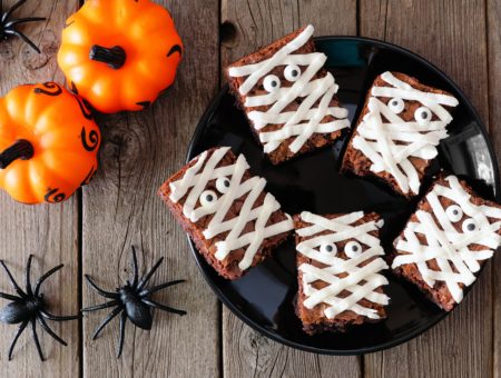 Spooky Halloween Brownies