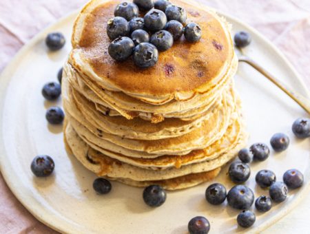 Vegan Blueberry Pancakes