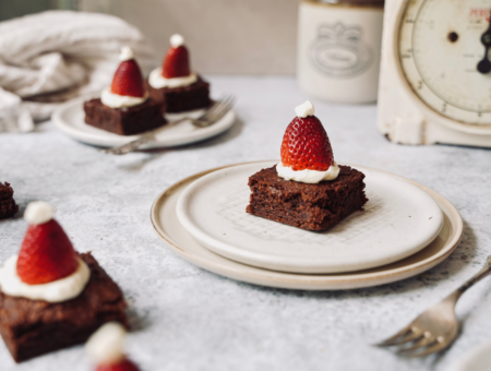 Santa Brownies