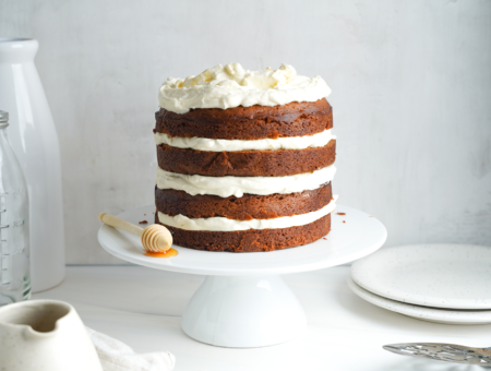 Honey Mascarpone Cake